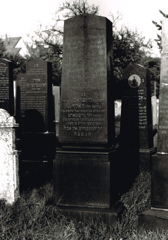 Grabstein Wilhelm (Chajim Seev) Wolf, 11. Siwan 661 = Mittwoch, 29. Mai 1901, Foto 2016