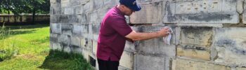 Am jüdischen Friedhof Mattersburg, 06. Juli 2023