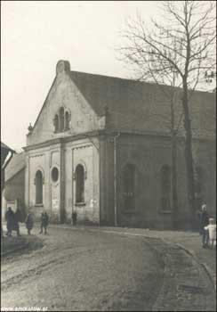 ynagoge in Mikolow, ca. 1920