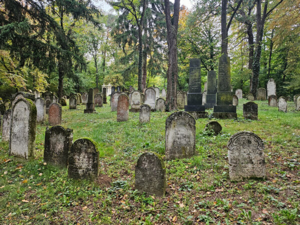 Jüdischer Friedhof Kobersdorf am 15. Oktober 2025
