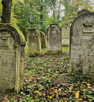 Jüdischer Friedhof Kobersdorf am 15. Oktober 2025