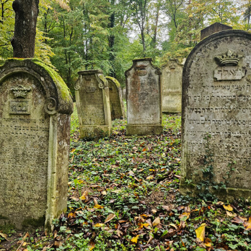 Jüdischer Friedhof Kobersdorf am 15. Oktober 2025
