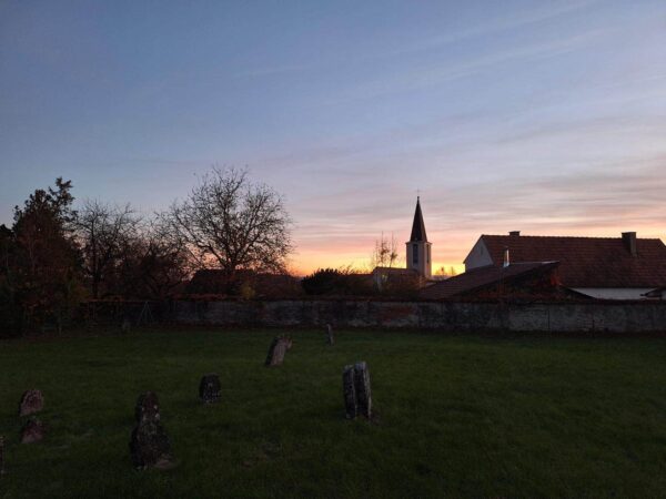 Jüdischer Friedhof Lackenbach, 05. November 2025, Foto: Adele Grill