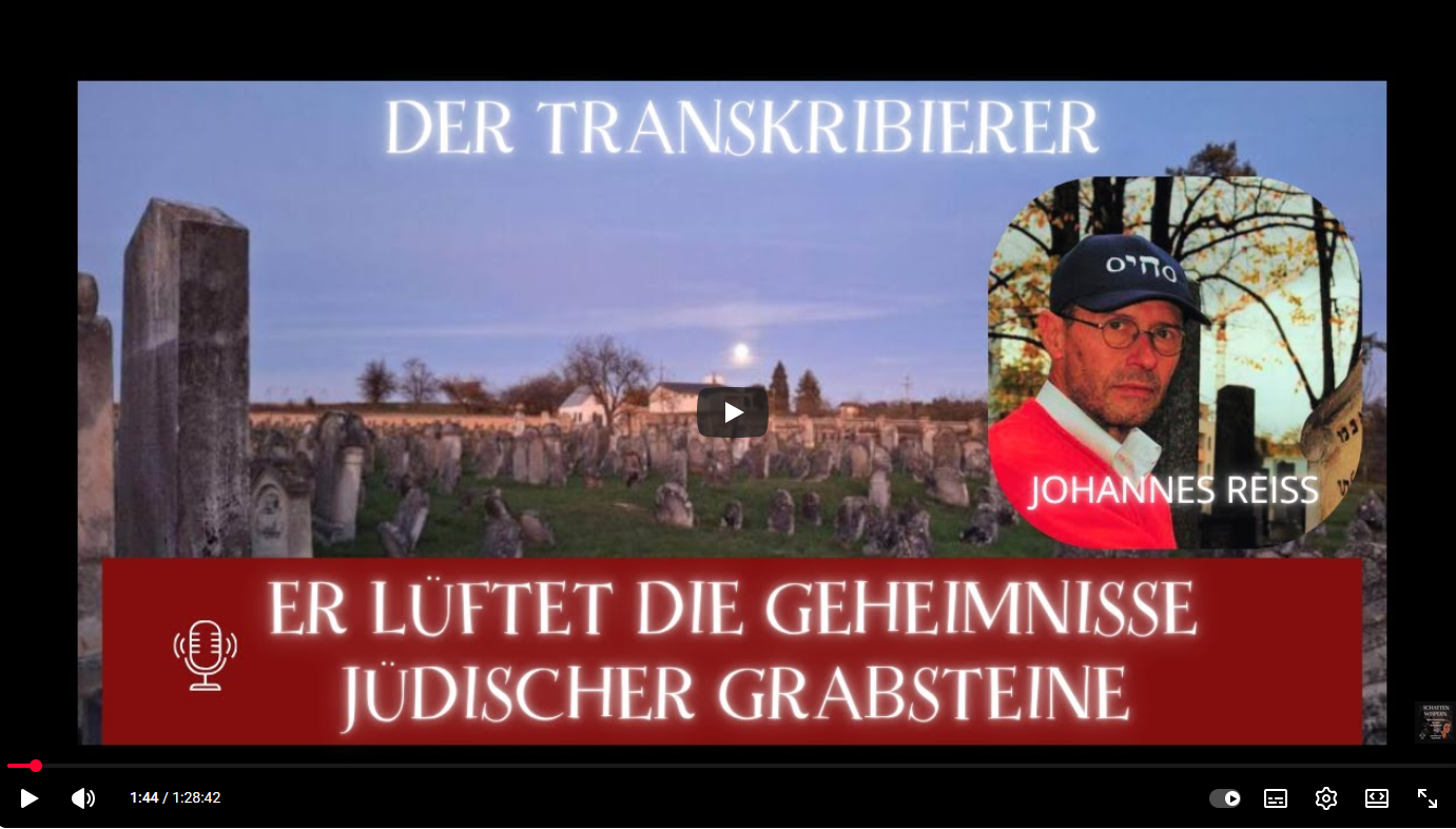 Das Geheimnis jüdischer Grabsteine