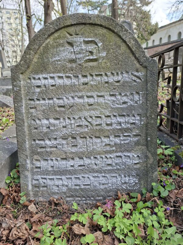 Oft ist es notwendig, mit Kreide und Tuch die Inschrift lesbar(er) zu machen, Jänner 1820