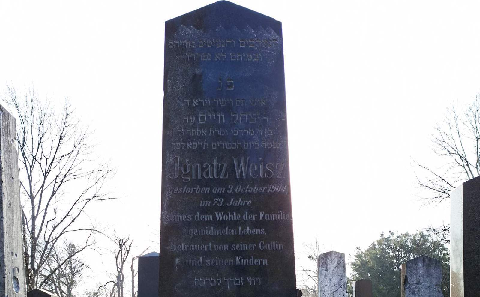 Weisz Ignatz – 03. Oktober 1900 / Weisz Fanny – 11. August 1909