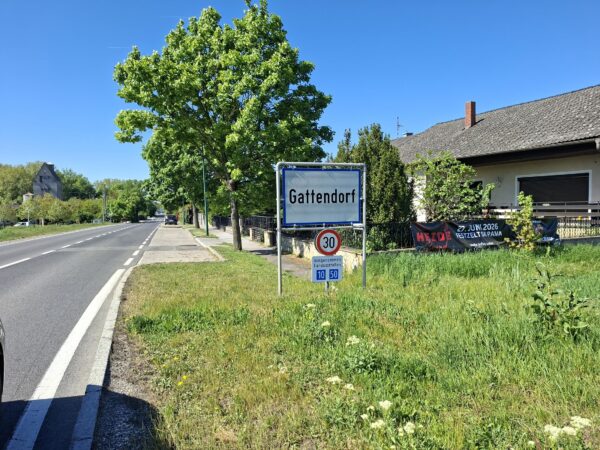 Ortstafel Gattendorf