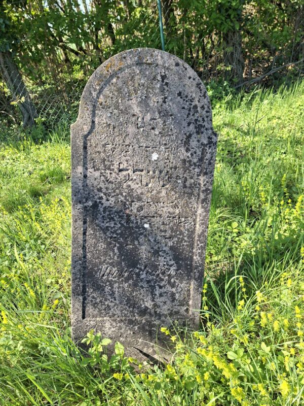 Grabstein am jüdischen Friedhof Gattendorf
