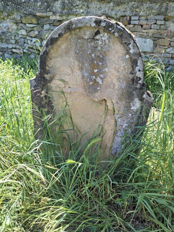 Grabstein am jüdischen Friedhof Kittsee