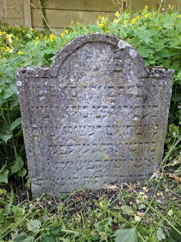 Grabstein am jüdischen Friedhof Kittsee