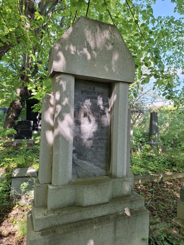 Grabstein Heinrich Lichtblau, 1922
